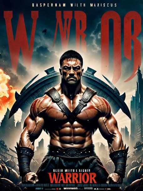 A warrior with big muscles.