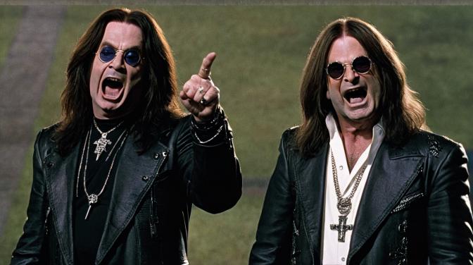 Ozzy Osbourne, scream like you want it.