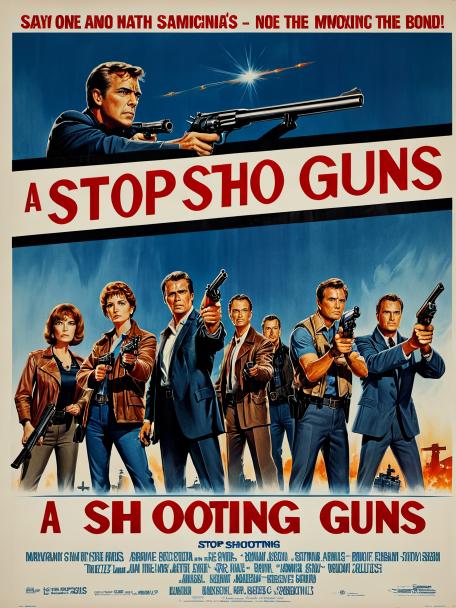 Stop shooting guns.