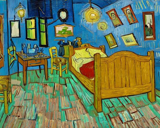 starry night except make it cheekier, gothier and a little bit silly.