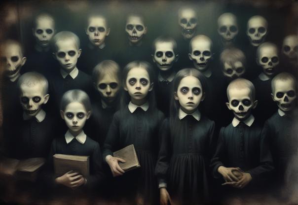 Necromancer's Children School Photograph