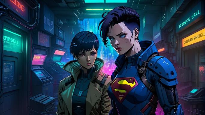 Doctor Who versus Superman.