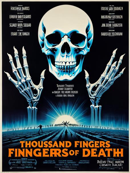 A thousand fingers of death.