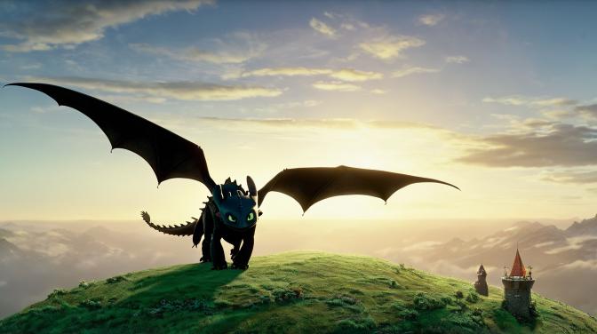 Toothless from How to Train Your Dragon