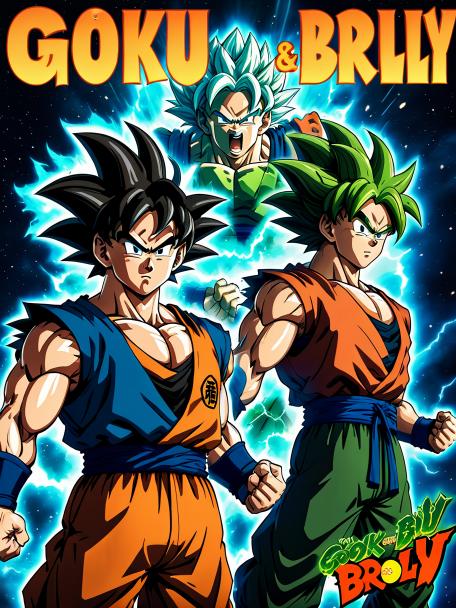 Goku and Broly Fuse