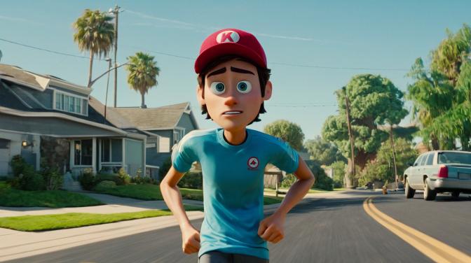 Home Star Runner and Strong Bad.