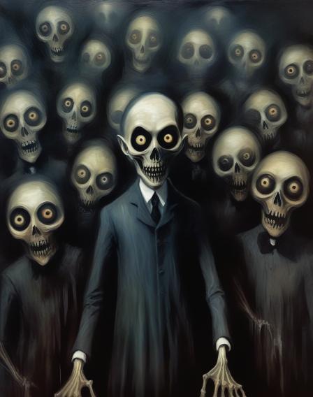 picture where the eyes follow you no matter what direction you're looking at the picture
