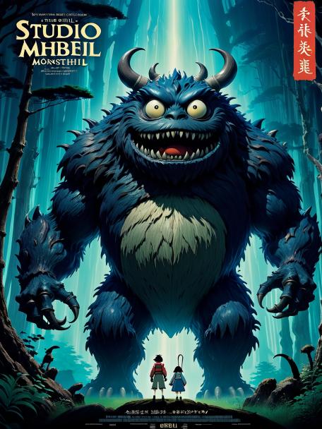 Studio Ghibli giant monster
