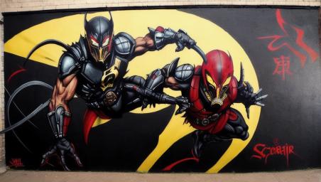 Scorpion from Mortal Kombat