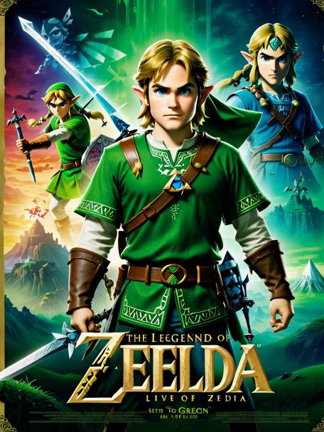 Live action The Legend of Zelda starring Seth Rogen.