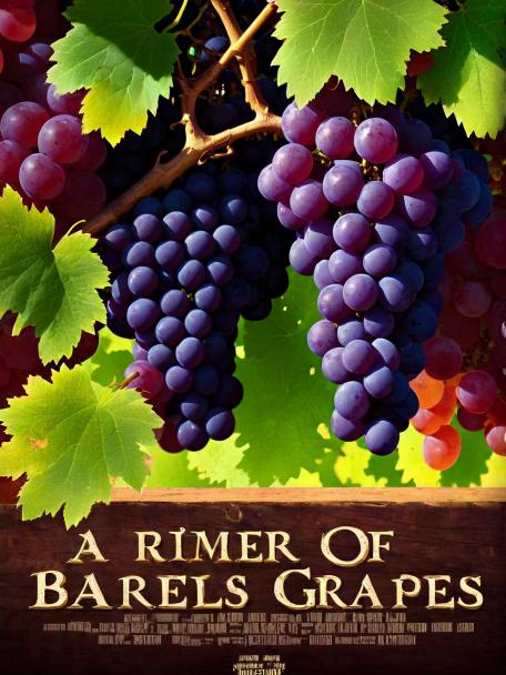 Barrels of grapes!