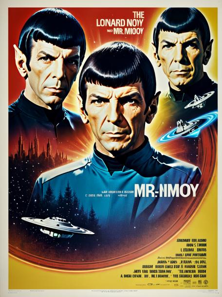 Leonard Nimoy is Mr. Spock.