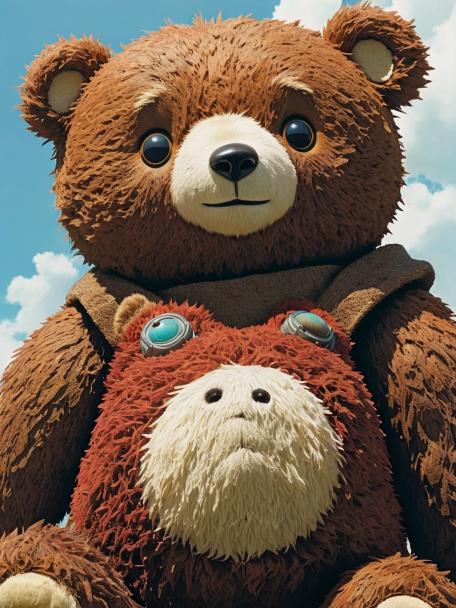 Studio Ghibli! Teddy bear!