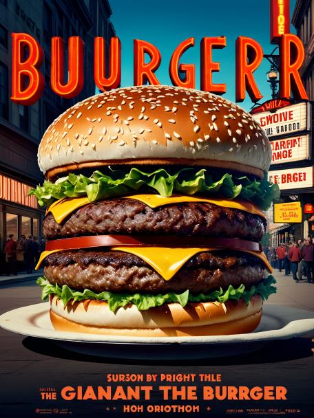 a Giant Burger