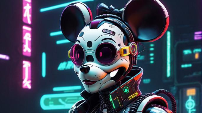 Futuristic Minnie Mouse