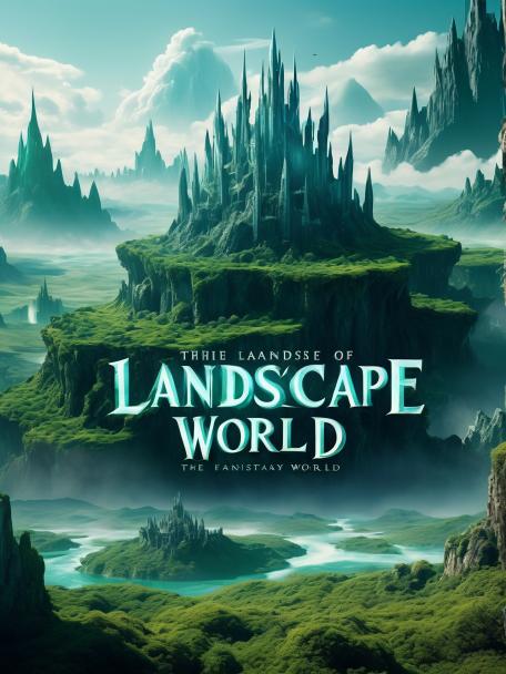 4D landscape of a fantasy world.