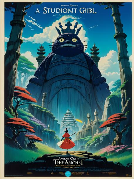 Studio Ghibli, The Ancient Queen.