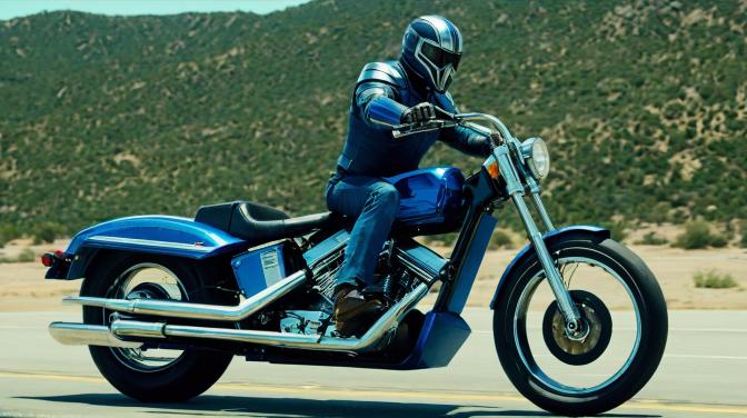 Upgrade a Lawmaster motorcycle.