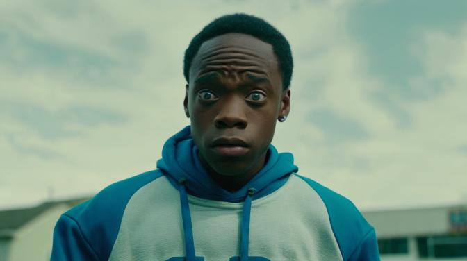 Super retarded black kid.