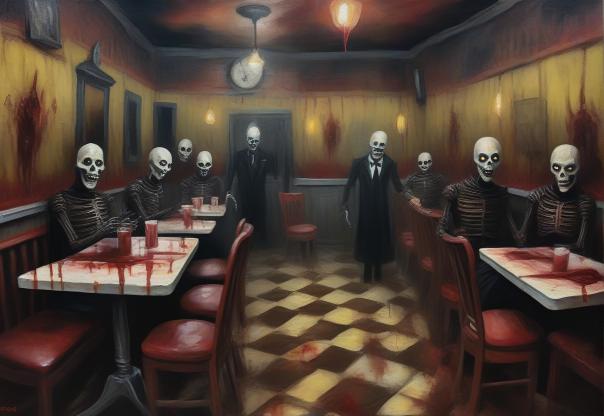 Waffle House Restaurant.