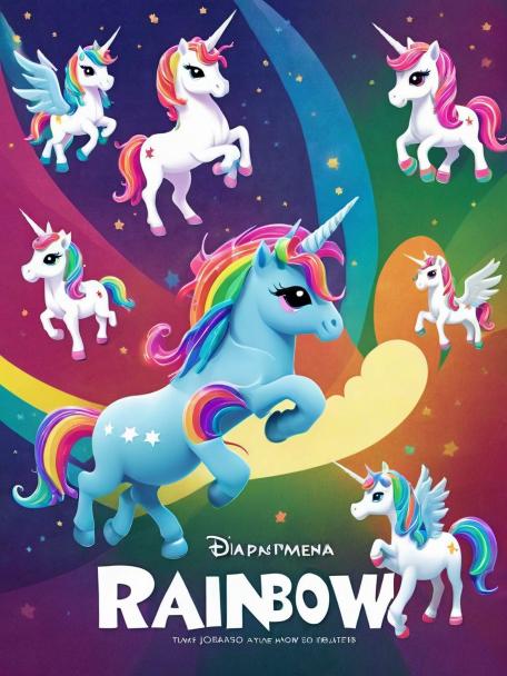 Rainbow unicorns