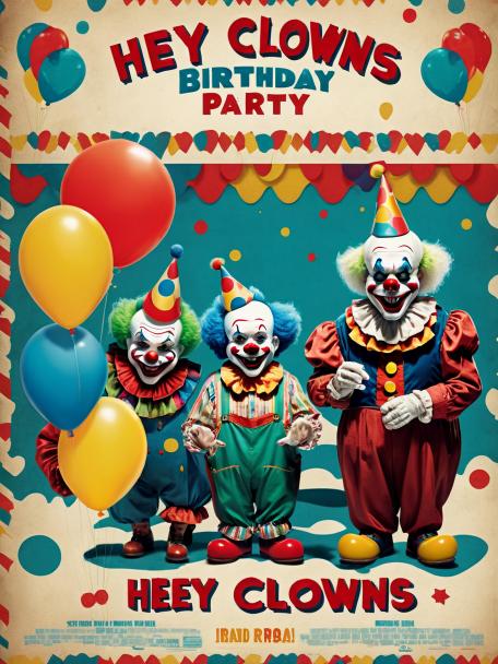 Hey clowns, when birthday party?