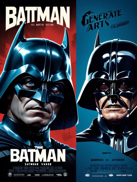 Generate ArtZone, Batman Vs Darth Vader