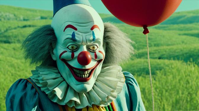 Studio Ghibli and me old clown.