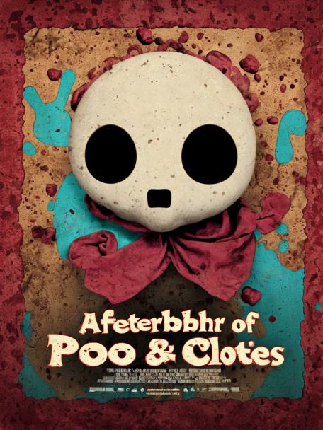 afterbirth of poo and clothes.
