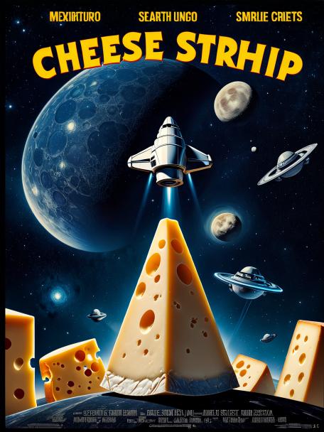 Cheese starship