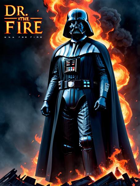 Dr. Vader 2, on fire.
