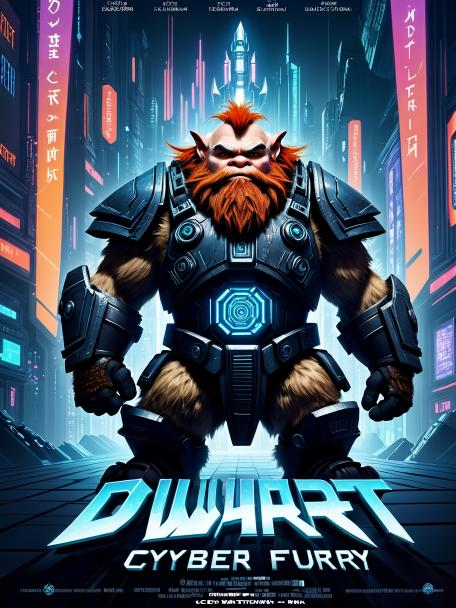 Dwarf cyber furry