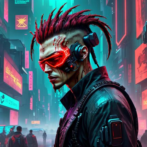 Red Jack bleeding out.