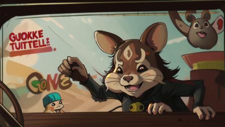 Goofy hamster