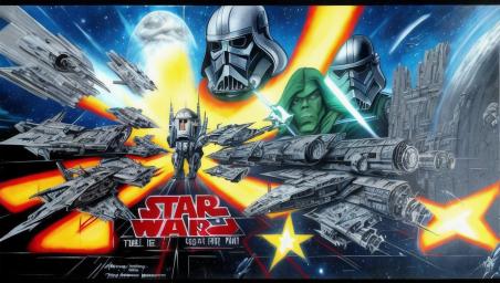 Star Wars graffiti,