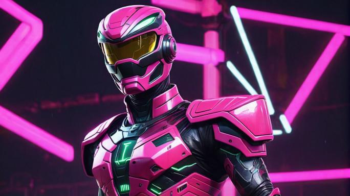 Pink Power Ranger Stripper.