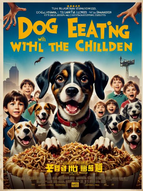 Dog-eating children