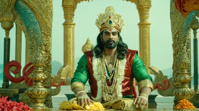 Sanesh, God of Excess and Pleasure.