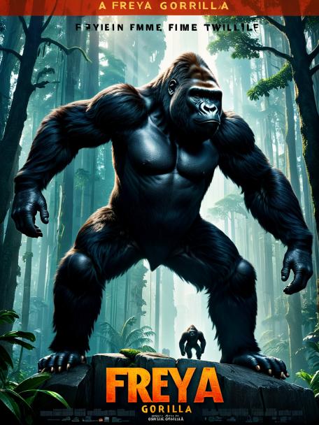 Freya as a gorilla