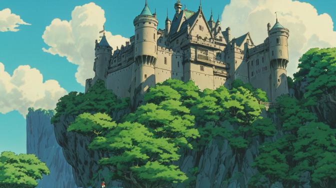 Studio Ghibli and the Ancient Castle