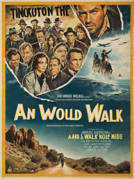 and I would walk 500 miles, and I would walk 500 more.