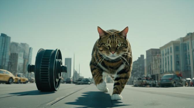 Human cat that go boom