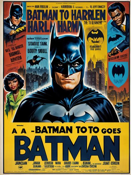 Batman goes to Harlem.