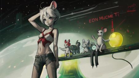Skinny mouse,