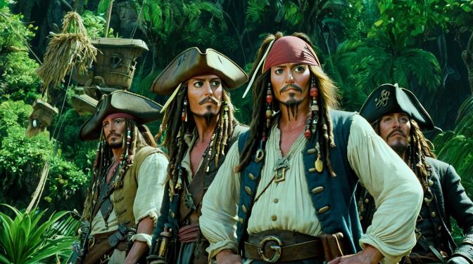 Studio Ghibli and the Pirates of the Caribbean.