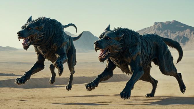 Cerberus, the hellhound!