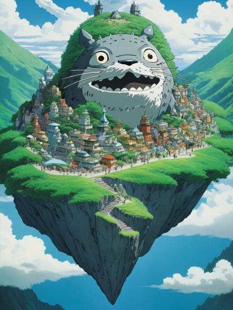 Studio Ghibli in the Silver Diamond.