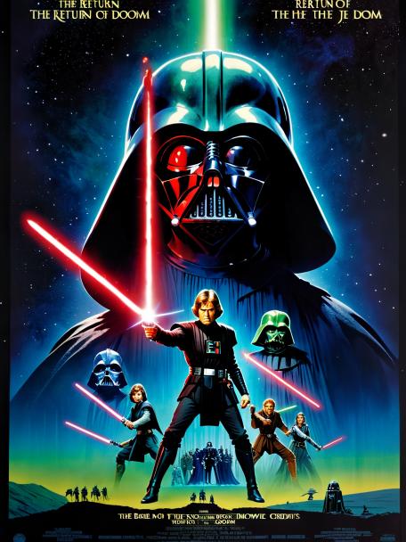 THE RETURN OF THE JEDI FROM THE SITH OF THE LORD OF DOOM