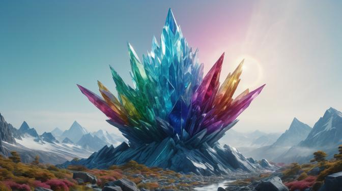 Rainbow Crystal King