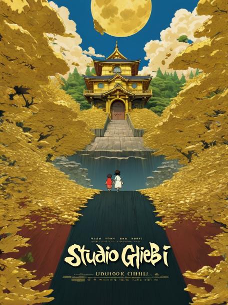 Studio Ghibli in the last pile of gold.
